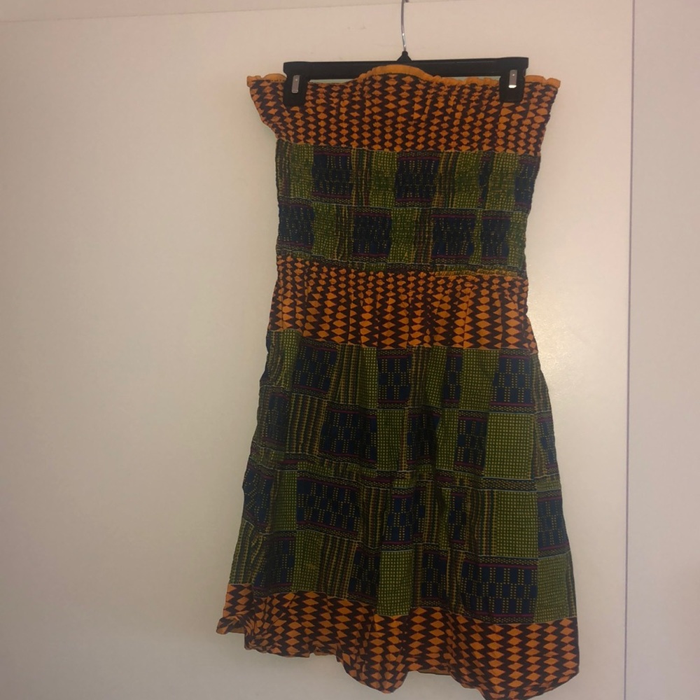 Beautiful tube dress from my travels.